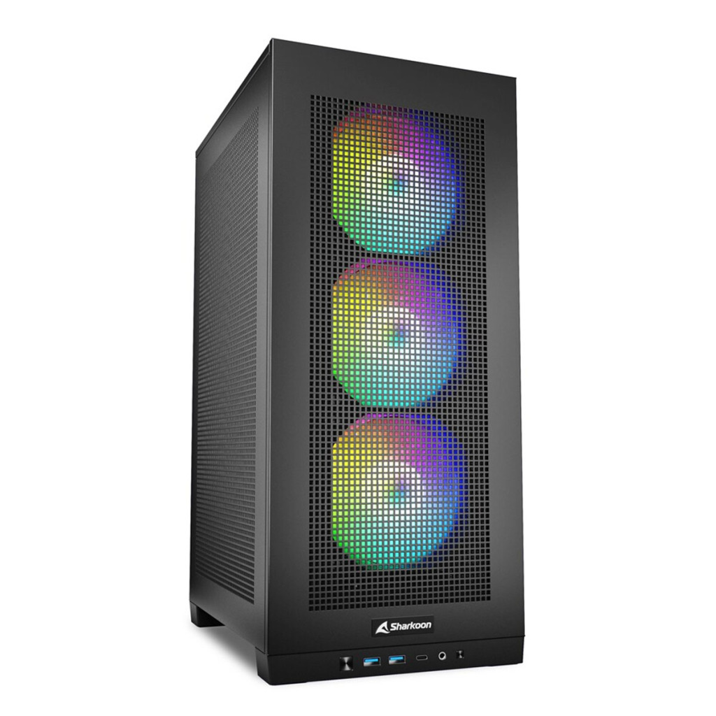 Rebel C20 ITX : le nouveau boitier Mini-ITX original par Sharkoon 5 sharkoon rebel c20 itx rgb 01