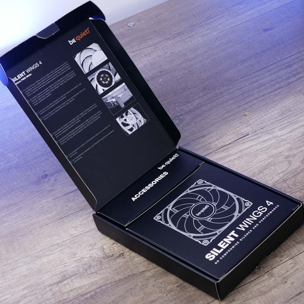 test bequiet silent wings packing ouverture