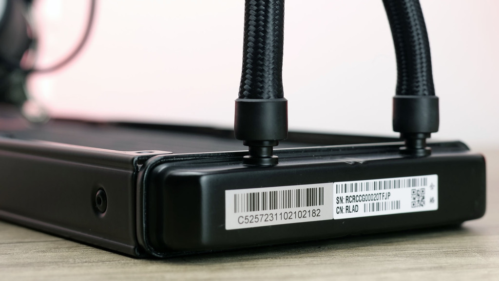 test rog strix lc iii 360 zoom manchons