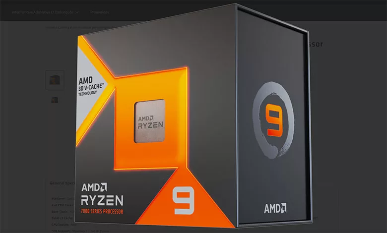 AMD Ryzen 9 7950X3D : 192 Mo de cache L3 c'est possible ? 1 AMD Ryzen 9 7950X3D 192 MB Cache L3