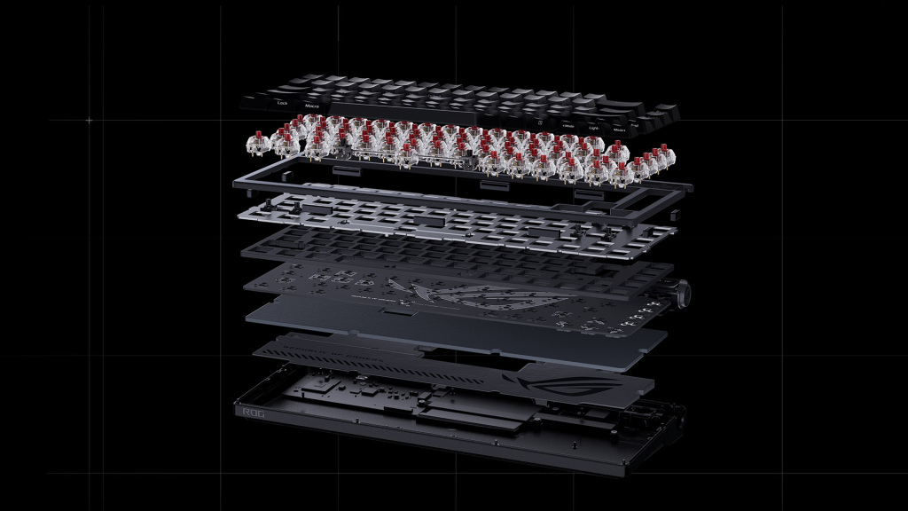 ASUS ROG Azoth construction