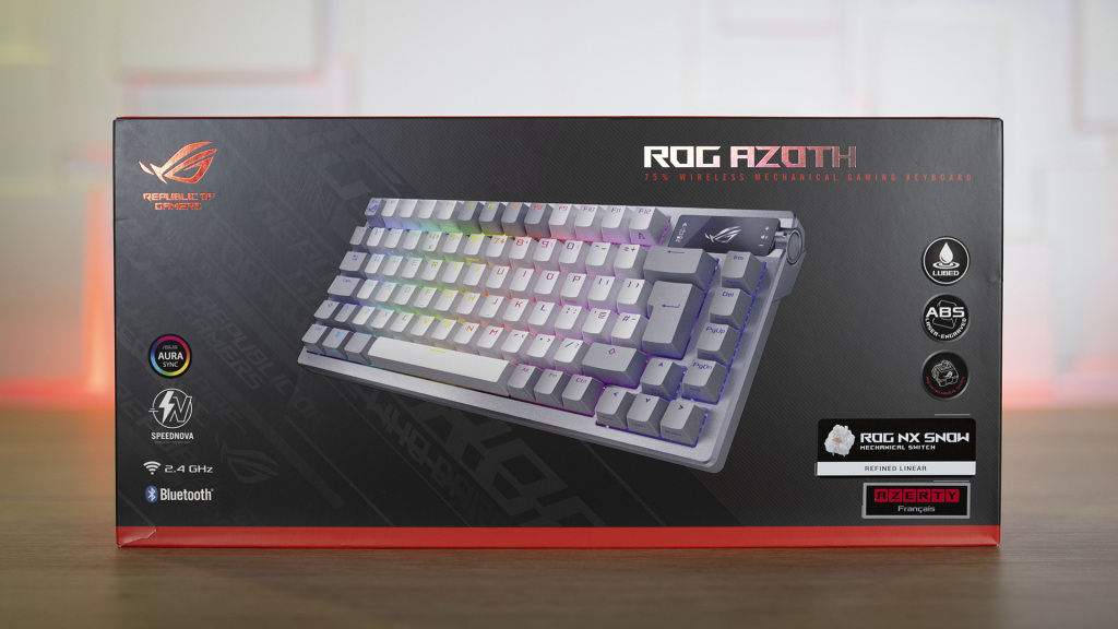 ASUS ROG Azoth emballage avant