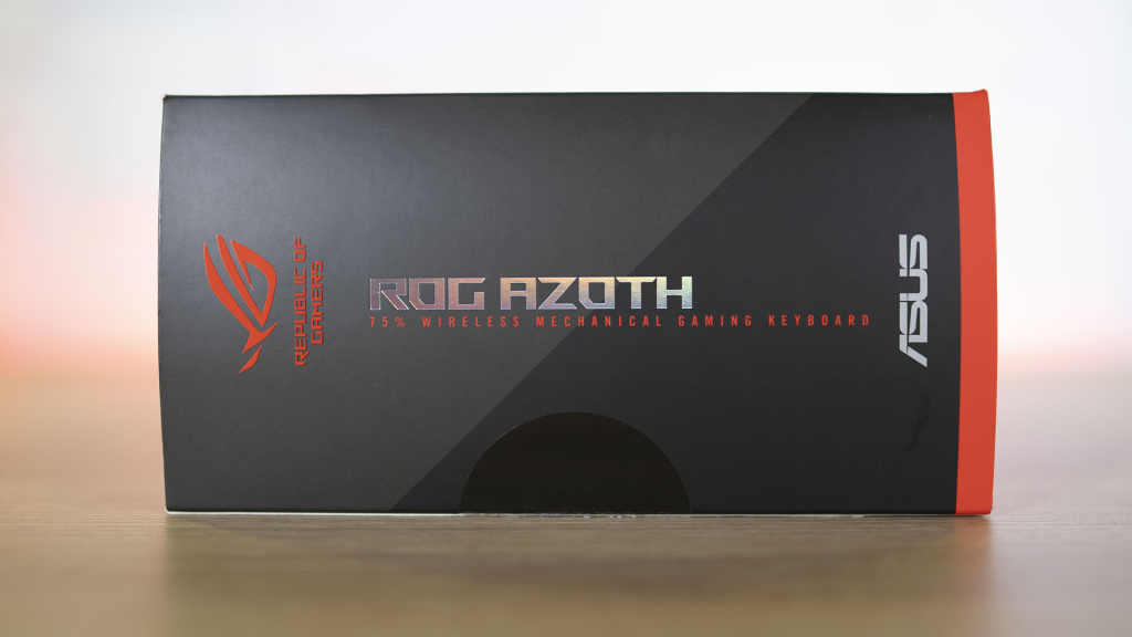 ASUS ROG Azoth emballage petit côté