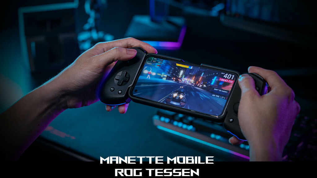 ASUS ROG Tessen : un contrôleur pliable pour mobile Android 2 ASUS ROG Tessen 1
