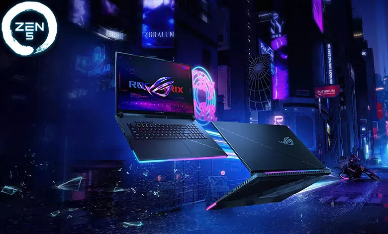 Aperçu des Futurs Laptops ASUS Équipés des APUs AMD Ryzen Strix Point 1 Asus AMD Zen 5 laptops