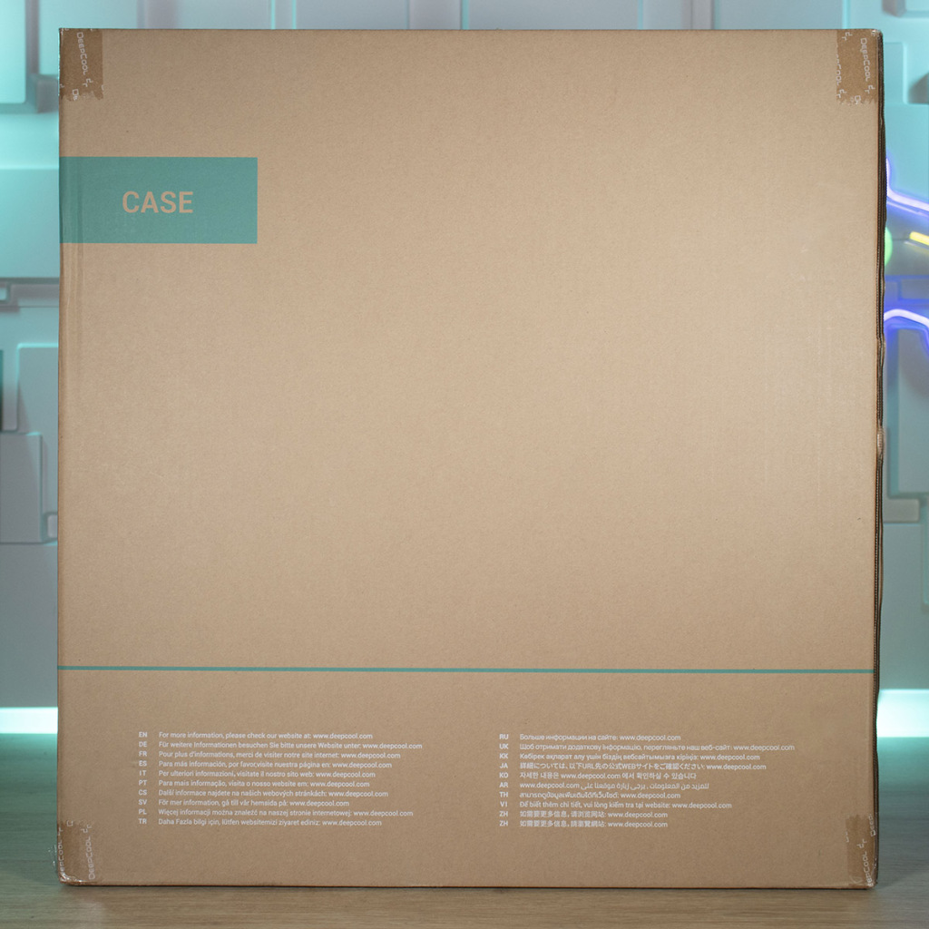 DeepCool CH780 emballage arrière