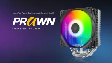 Geometric Future Prawn Couv