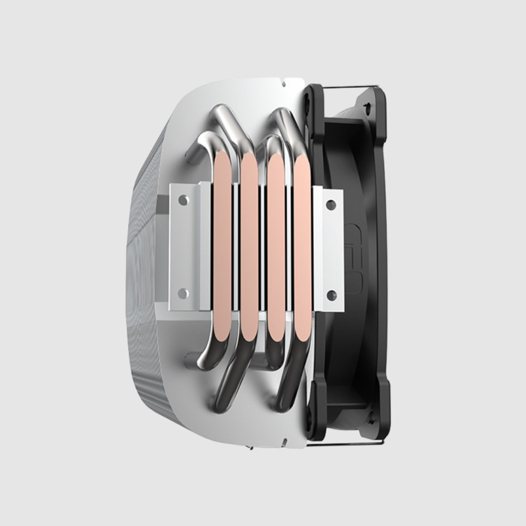 Geometric Future lance son premier ventirad aux allures de crevette 4 Geometric Future Prawn dessous