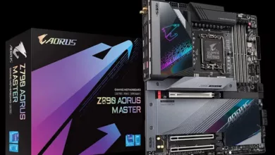 Cartes mères Gigabyte Z890 pour processeurs Intel Arrow Lake-S révélées 3 Gigabyte Z890 Aorus Master