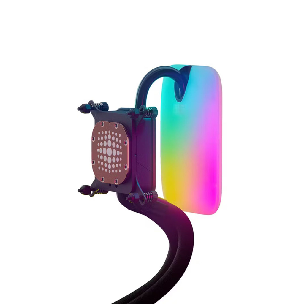 Nouveaux AIO et nouveaux ventilos chez HYTE 3 HYTE THICC Q80 Trio 1