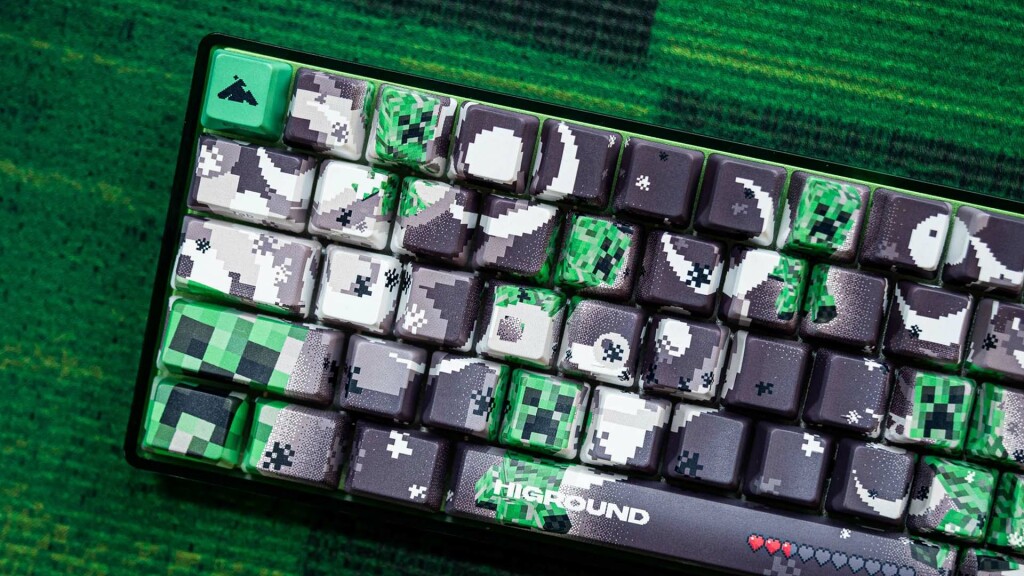 Higround célèbre le jeu Minecraft avec des kits de touches et des tapis de souris 2 Higround Minecraft 1
