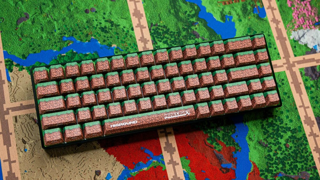 Higround célèbre le jeu Minecraft avec des kits de touches et des tapis de souris 5 Higround Minecraft 4