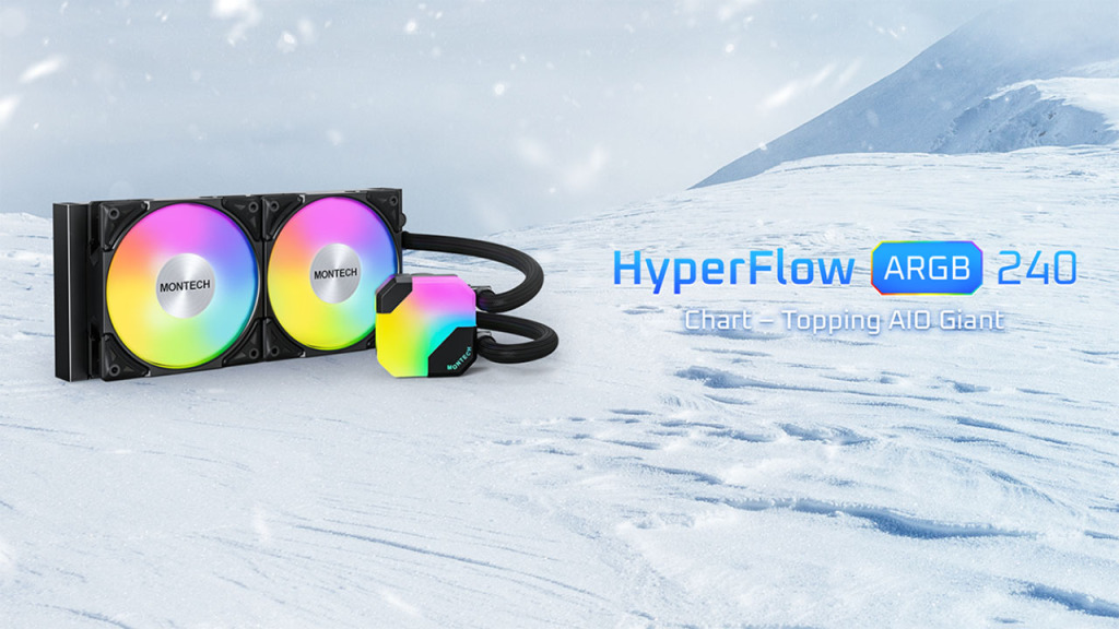 Montech HyperFlow ARGB : une nouvelle série de refroidisseur AIO 9 MONTECH HyperFlow ARGB AIO Cooler 240