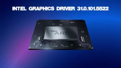 Mise a jour du pilote INTEL Arc Graphics 3101015522
