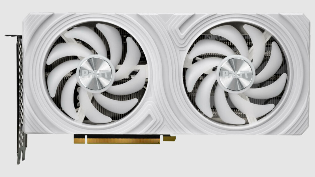 PALIT propose une RTX 4060 Ti (presque) toute blanche 2 PALIT RTX 4060 Ti White 1