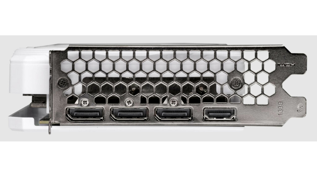 PALIT propose une RTX 4060 Ti (presque) toute blanche 5 PALIT RTX 4060 Ti White 4