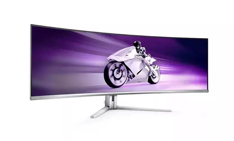Faites de la place ! Voici le moniteur ultra-large Philips Evnia 49M2C8900L QD-OLED 1 Philips Evnia 49M2C8900L Couv