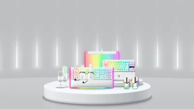 RAZER périphériques blancs