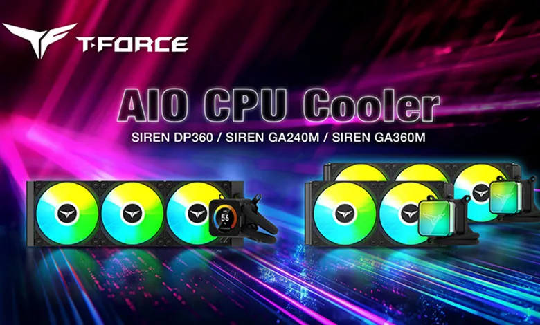 TEAMGROUP Annonce 3 Nouveaux AIO de la Série T-Force Siren 1 TEAMGROUP T Force Siren Series