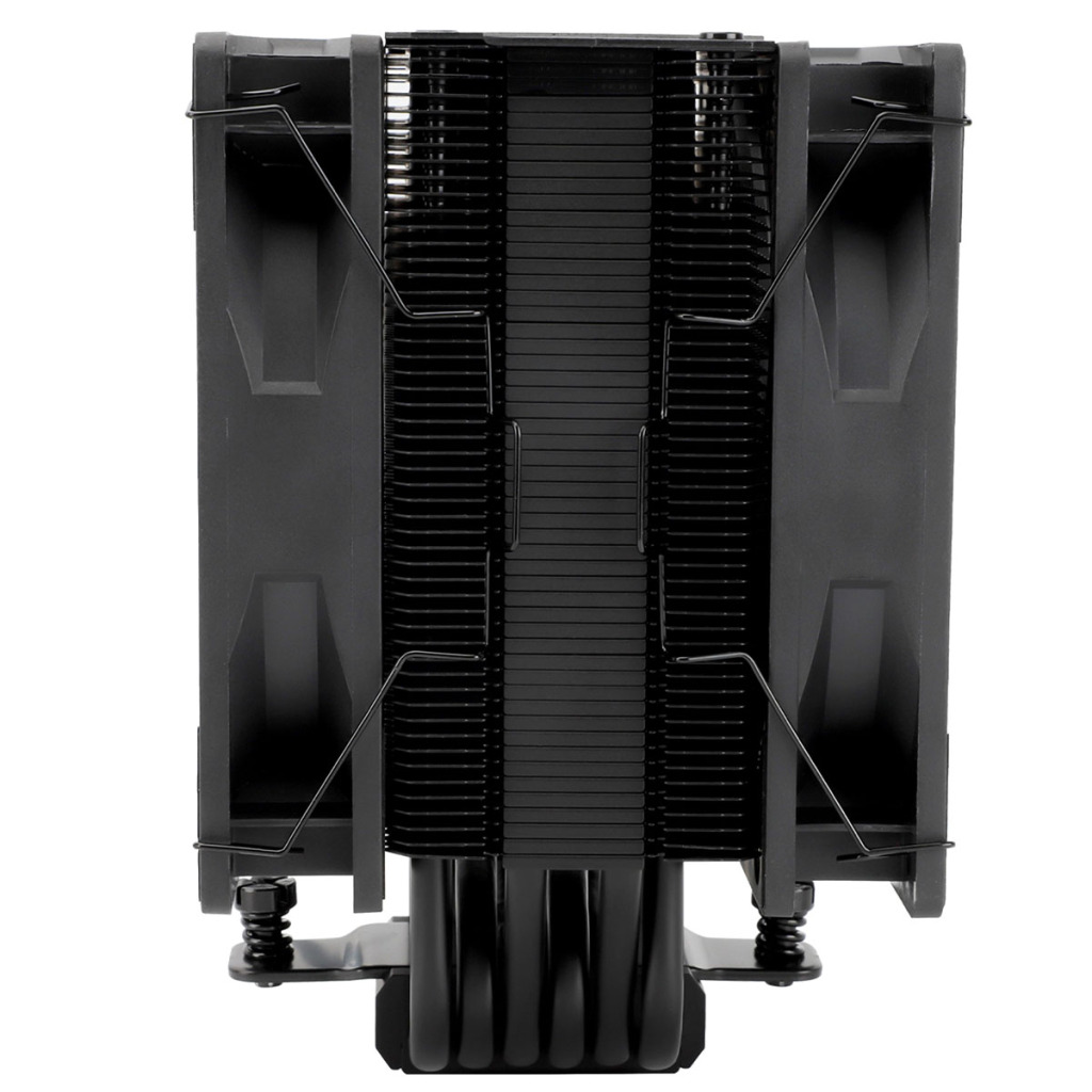 Thermalright Burst Assassin 120 EVO DARK : un ventirad à dissipateur mince et deux ventilateurs 3 Thermalright Burst Assassin 120 EVO DARK côté