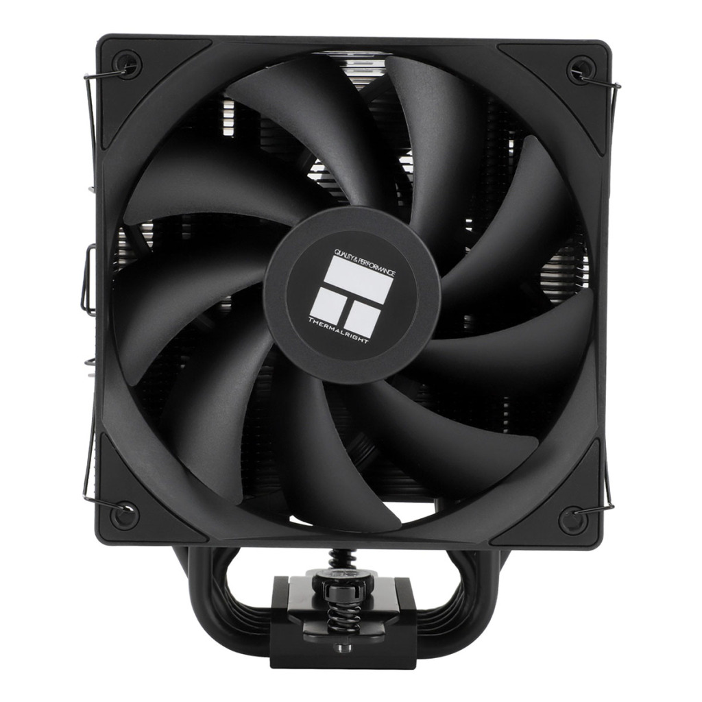 Thermalright Burst Assassin 120 EVO DARK : un ventirad à dissipateur mince et deux ventilateurs 2 Thermalright Burst Assassin 120 EVO DARK face