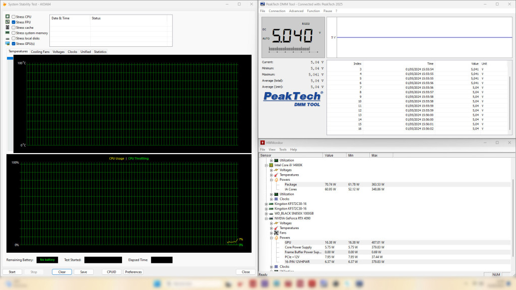 fsp hydro ptm pro 1200w atx 3 5v idle
