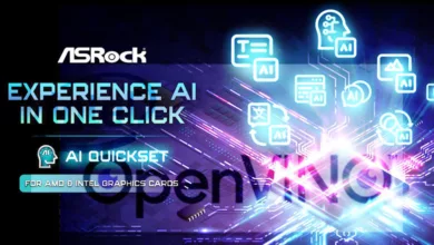 intel et asrock gpu ai