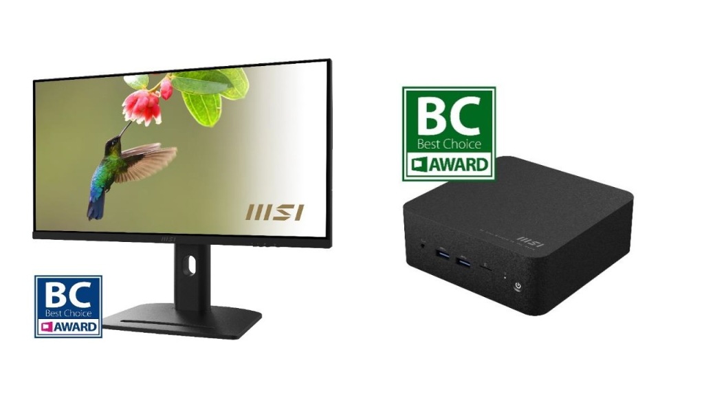 MSI Triomphe au COMPUTEX 2024 avec Cinq Récompenses au Best Choice Award 5 msi best choice Award