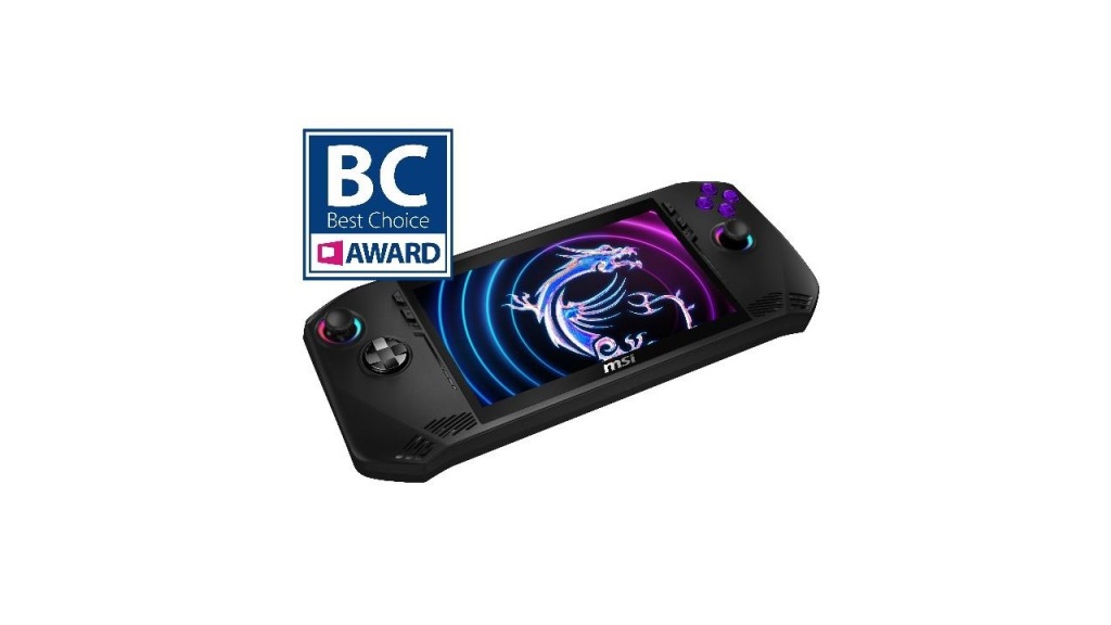 MSI Triomphe au COMPUTEX 2024 avec Cinq Récompenses au Best Choice Award 3 msi claw a1