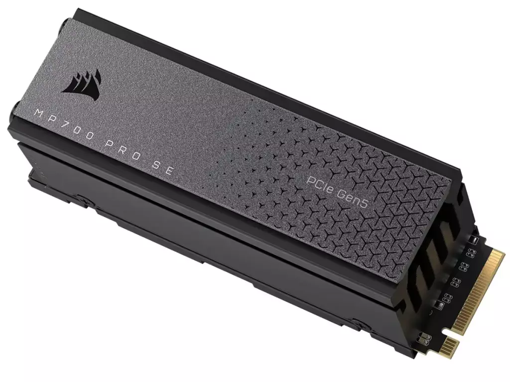 ssd corsair mp700 pro se heatsink pcie 5 nvme