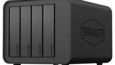 TerraMaster D8 Hybrid, un boîtier RAID hybride à 8 baies 11 terramaster d8 hybrid front