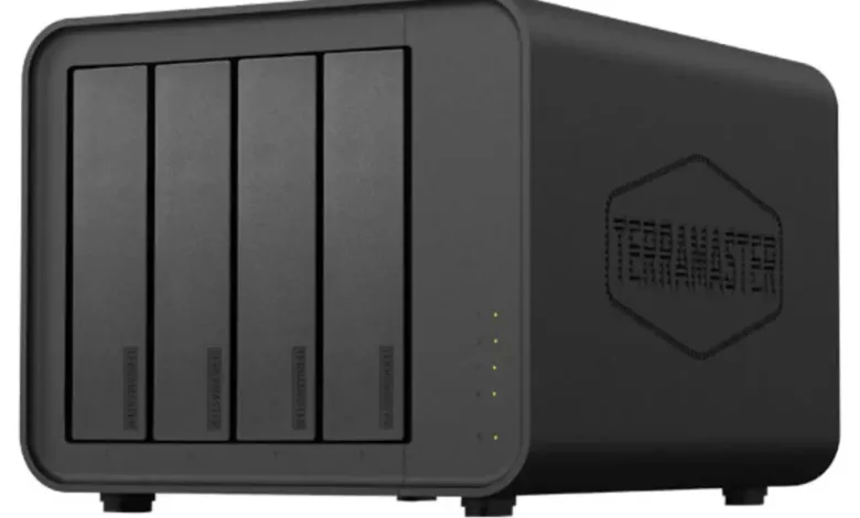 TerraMaster D8 Hybrid, un boîtier RAID hybride à 8 baies 1 terramaster d8 hybrid front