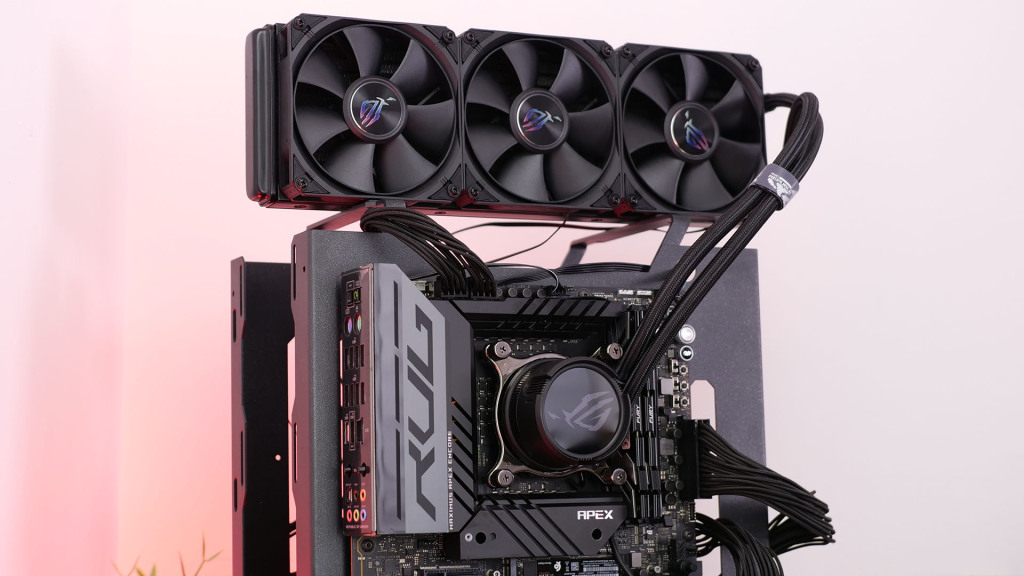 test rog strix lc iii 360 14900k