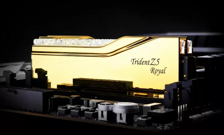G.SKILL dévoile sa nouvelle mémoire DDR5 haut de gamme : la série Trident Z5 Royal 1 trident z5 royal ddr5