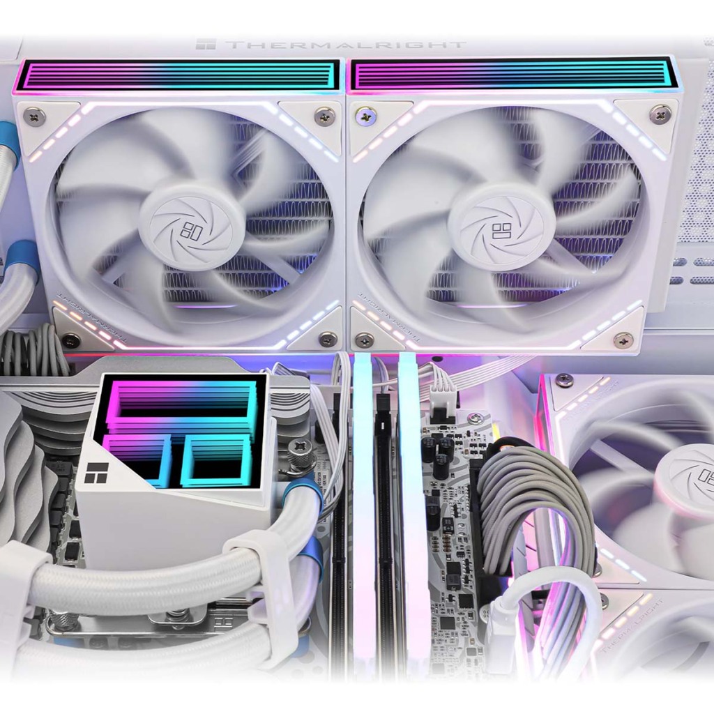 4 Nouveaux AIO FROZEN INFINITY chez Thermalright 5 AIO FROZEN INFINITY blanc 240