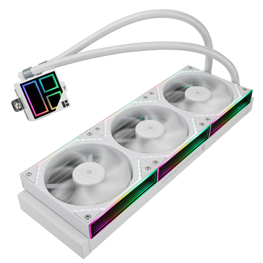 4 Nouveaux AIO FROZEN INFINITY chez Thermalright 2 AIO FROZEN INFINITY blanc 360
