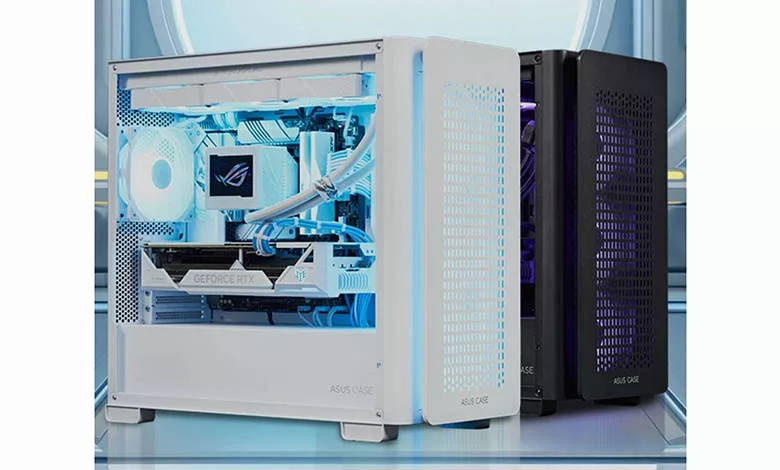 ASUS modifie un peu son boîtier A23 pour optimiser l'airflow et le rendre un peu plus ludique 1 ASUS A23 Couv