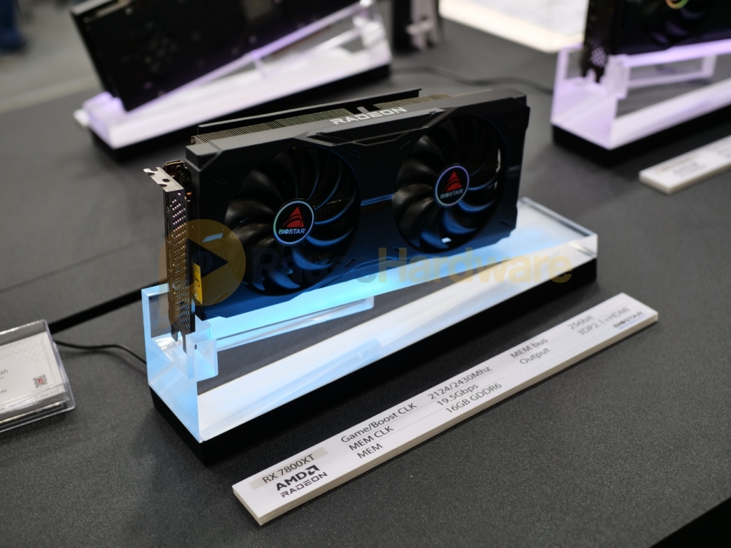 BIOSTAR au COMPUTEX 2024 : un panel riche de nouveaux produits 11 Biostar Computex 2024 21 7800 XT
