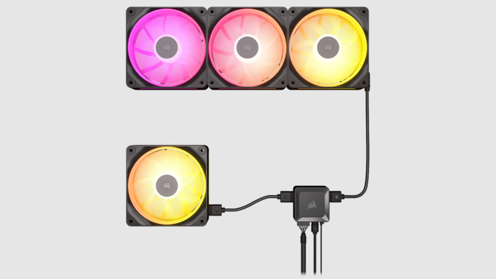 CORSAIR lance les ventilateurs LX RGB 3 CORSAIR LX RGB iCUE LINK