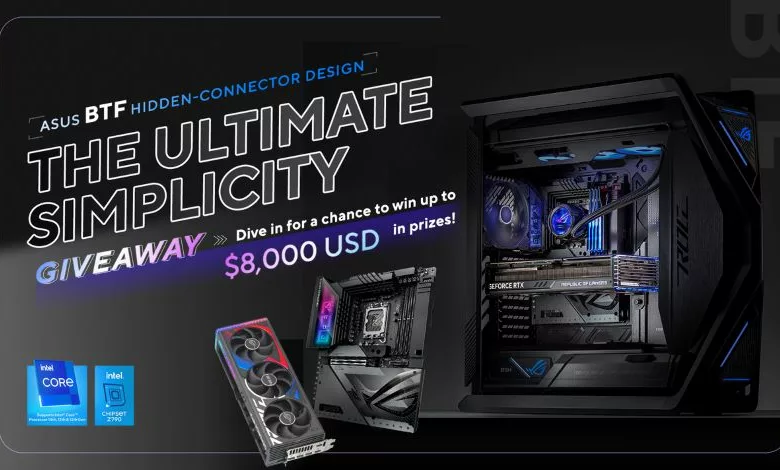 Concours ASUS ROG BTF 2024 : Gagnez des composants PC gaming haut de gamme 1 Concours Asus ROG BTF The Ultimate Simplicity