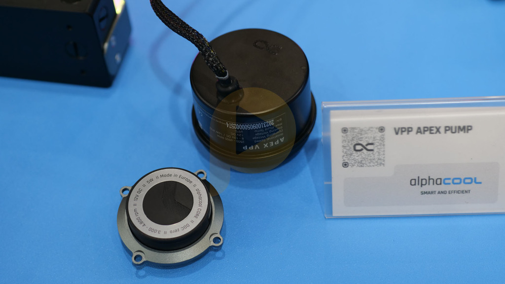 Alphacool présente ses innovations watercooling au Computex 2024 3 Core DDCzero PWM Pump vs vpp apex pump