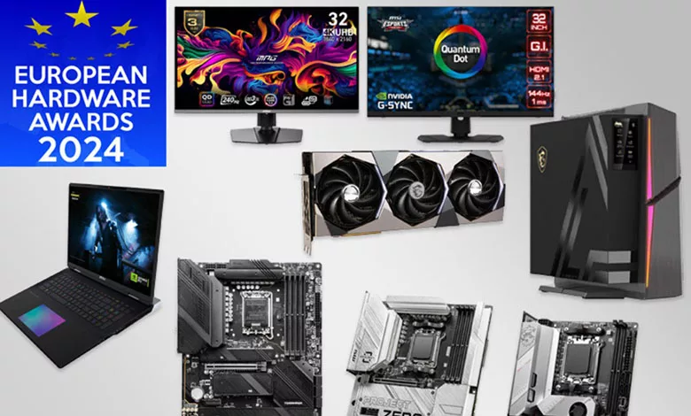 MSI rafle les récompenses aux European Hardware Awards 2024 1 European Hardware Awards