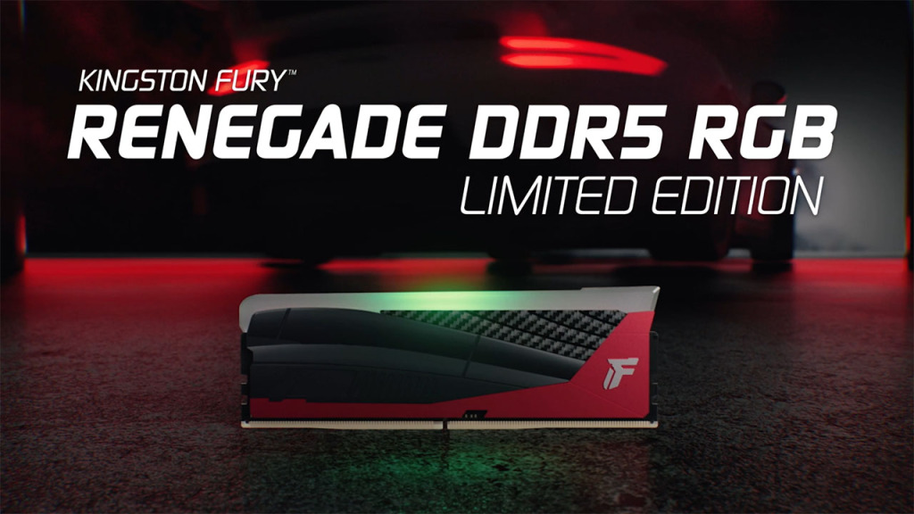 Kingston FURY Renegade DDR5 RGB Limited Edition : Inspirée des Voitures de Course 2 FURY Renegade RGB Limited Edition DDR5