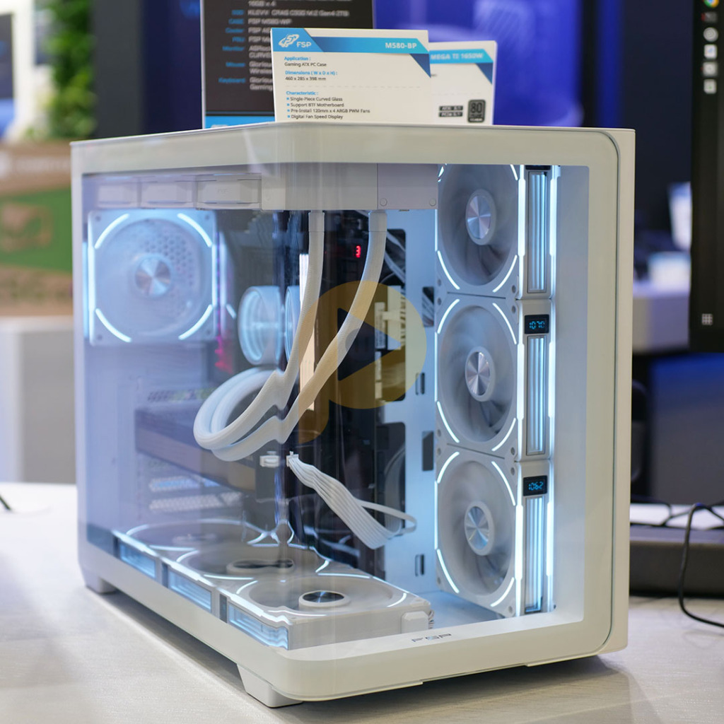 FSP dynamise le Computex 2024 avec ses Alimentations, Boîtiers et Refroidisseurs. 19 Fsp computex 2024 case m580