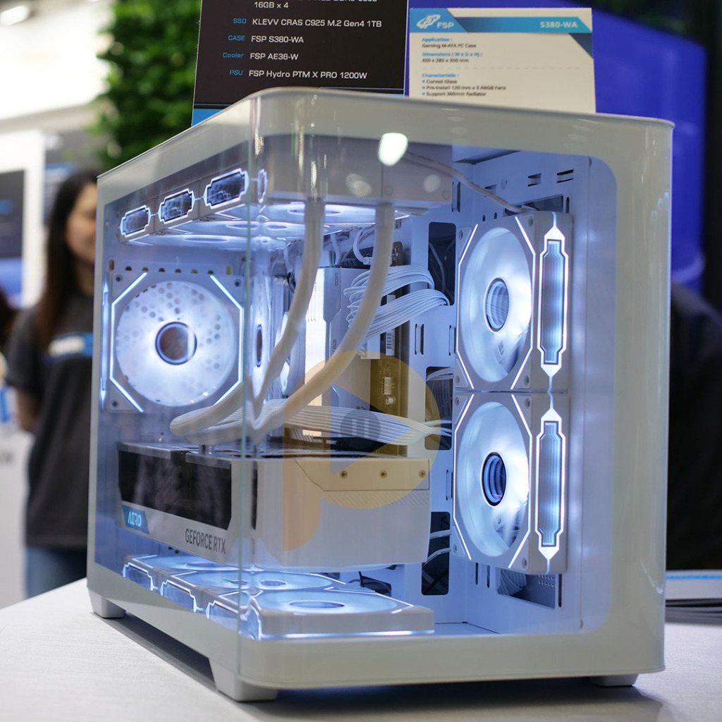 FSP dynamise le Computex 2024 avec ses Alimentations, Boîtiers et Refroidisseurs. 20 Fsp computex 2024 case s380