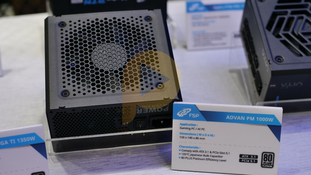 FSP dynamise le Computex 2024 avec ses Alimentations, Boîtiers et Refroidisseurs. 4 Fsp computex 2024 psu advan pm 1000
