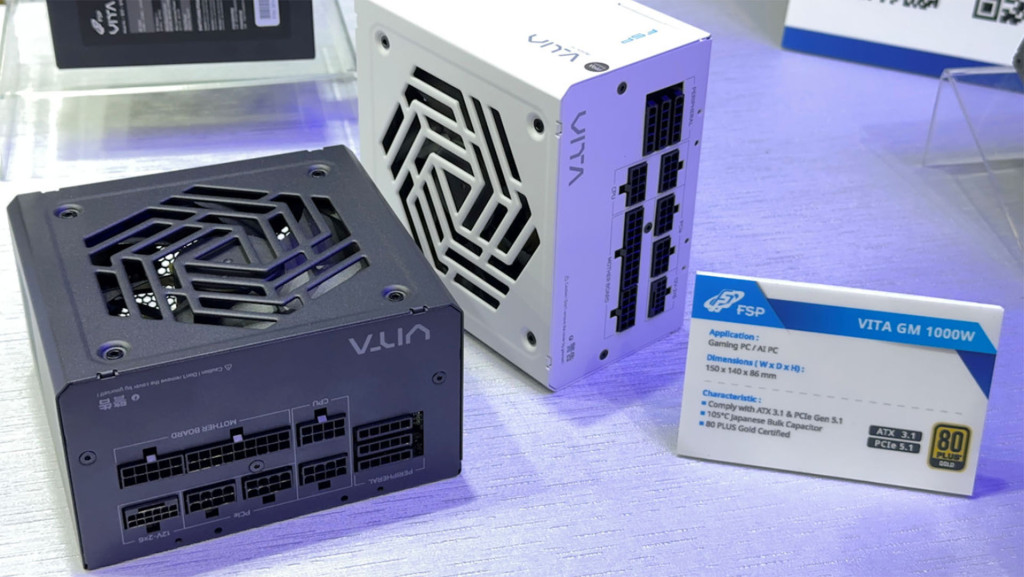 FSP dynamise le Computex 2024 avec ses Alimentations, Boîtiers et Refroidisseurs. 5 Fsp computex 2024 psu vita gm