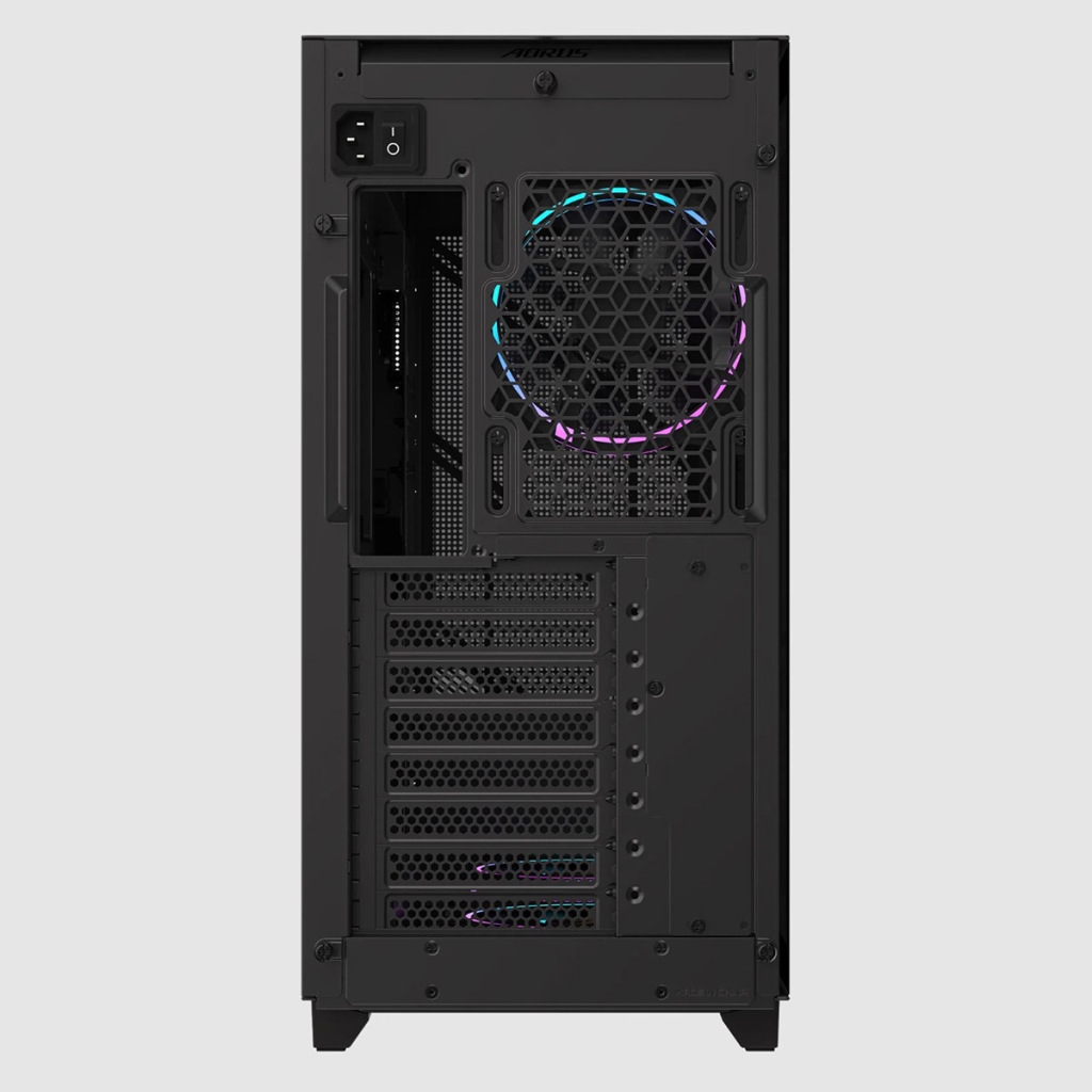 GIGABYTE AORUS C400 GLASS : nouveau boîtier de jeu moyen tour à flux d'air vertical 7 GIGABYTE AORUS C400 GLASS 6