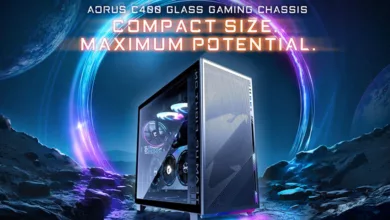 GIGABYTE AORUS C400 GLASS Couv