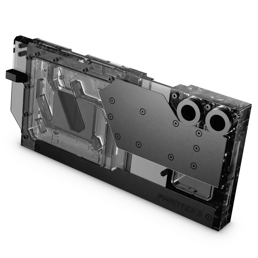 Phanteks au Computex 2024 : Evolv X2, Eclipse G400A/G400N, Enthoo Pro II XL et plus 16 Glacier EZ fit GPU4090 Black scaled 1